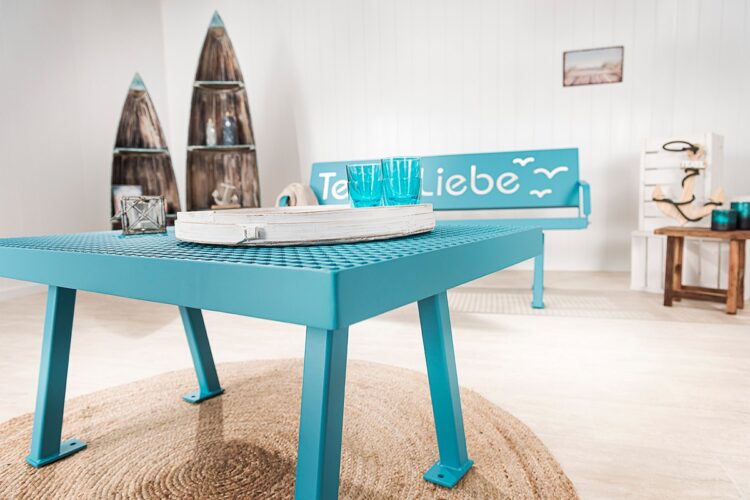 Rasta P 802 | Modern | Türkisblau + Tisch | Türkisblau > alle Tische siehe Preisliste