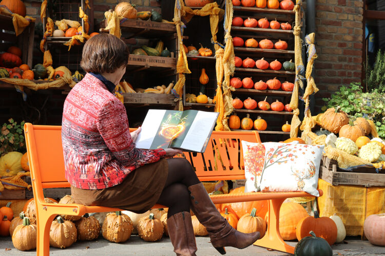 … bietet Platz zum Lesen …
