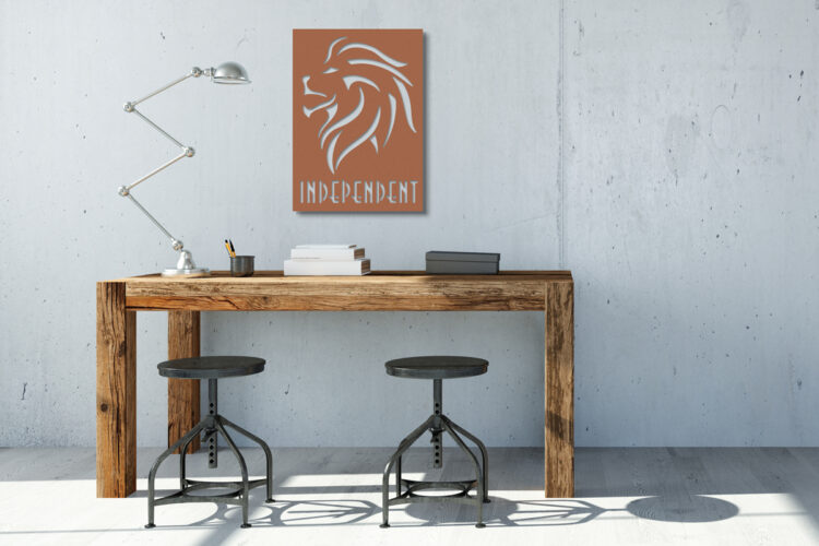 50 x 70 cm | Industrial + »Löwe« | City Terracotta